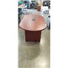 Image 2 : 36" X 71" OVAL EXECUTIVE DESK