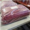 Image 2 : 2 BUNDLES OF NEW MAROON TABLE CLOTHS , 53X96