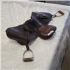 Image 1 : LEATHER HORSE SADDLE