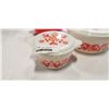 Image 2 : SET OF 3 PYREX LIDDED CASSEROLE DISHES