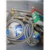 Image 2 : Totes 2 w/Plumbing, Flex Connect Hoses, Conduit, Electric Wire Spools