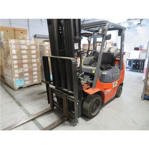 Toyota # 7FGCU20 4K Lb. Cap LP Forklift