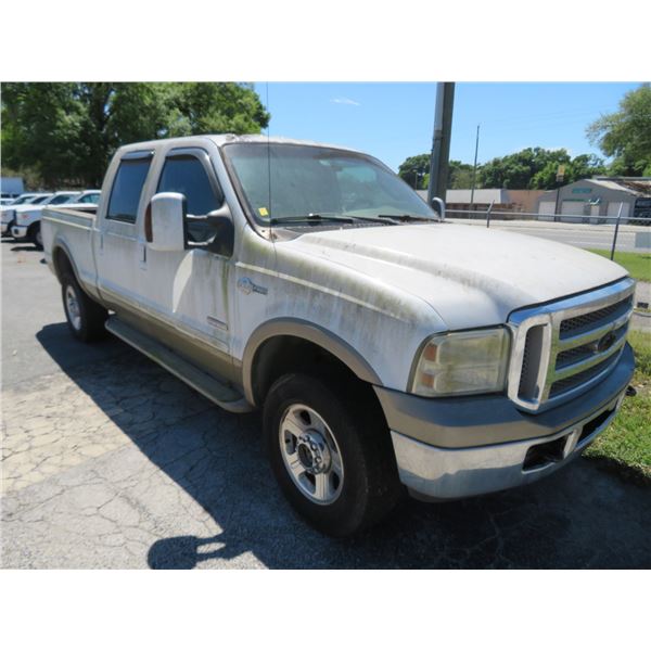 2006 Ford F250 KR 4X4 DSL. Crew Cab SB Pick UP - Nds Brakes Repair - Locking up