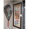 Image 1 : Iron Man Framed Comic Book Covers, Elephant Kite Wall Art