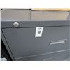 Image 2 : 3-Grey/Black 2 Drawer Lateral File - 3 X $