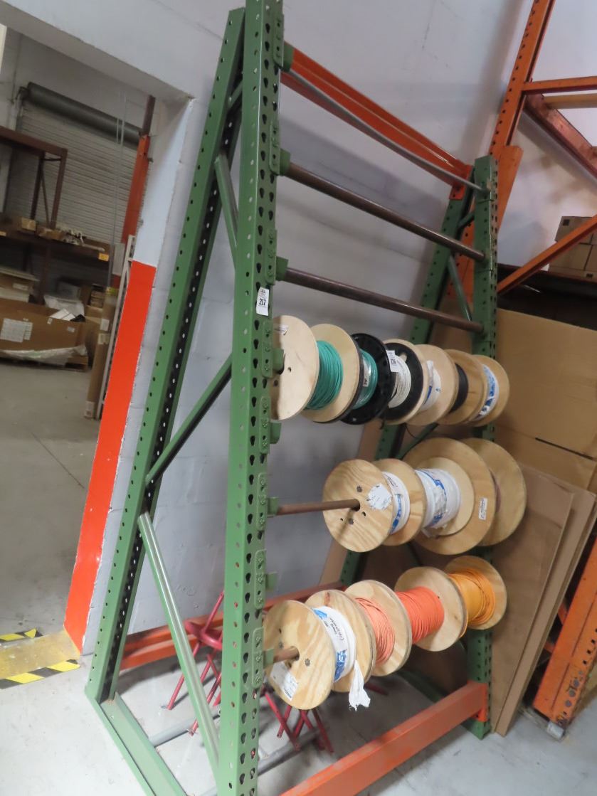 Heavy Duty Wire Spool Rack