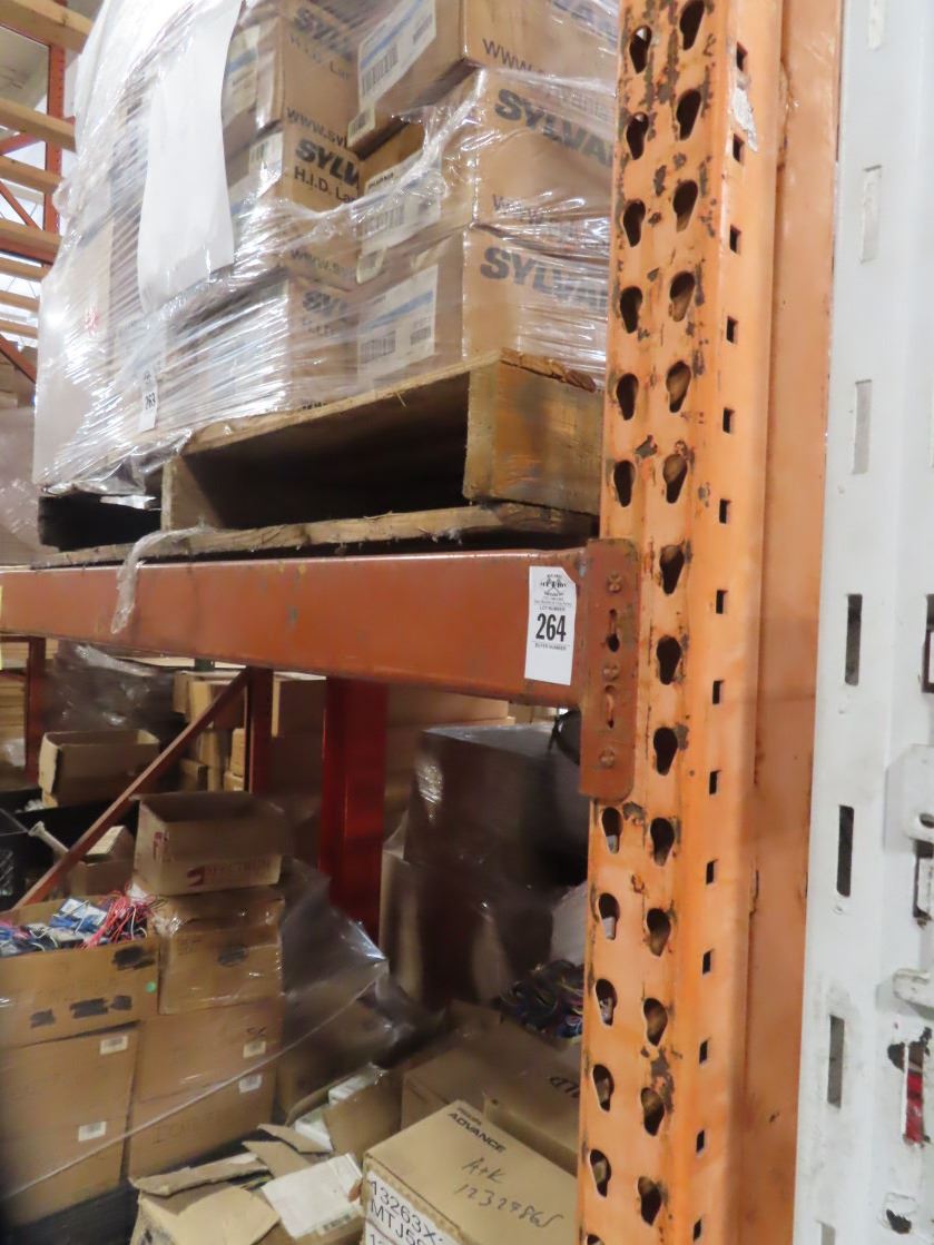 3-Pallet Rack Section 4 Ups/14 C/B - 3 X $ - Bay Area Auction Services