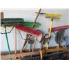 Image 2 : Warehouse Magnets 2, Push Brooms, Yard Tools In Rack