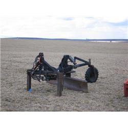 Terracing Blade - Shop Built, guage wheel, 8'