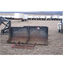 8' Manure Bucket for Westendorf Loader