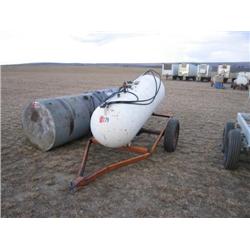 250 gal Weed Burner on Trailer w/Wand