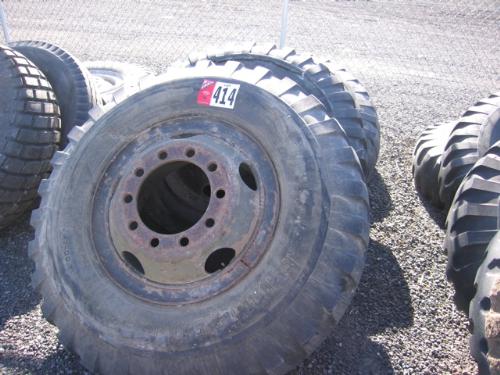 (4) 1400-24 Tires/Rims