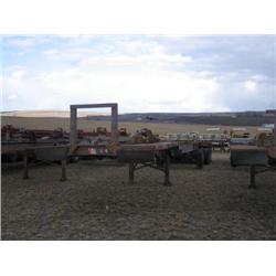 1989 Busby Container Trailer - 53', tri-axle plus drop steer axle