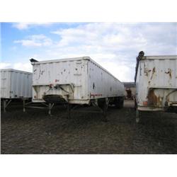 1987 Marquez Potato Trailer - 45', tri-axle