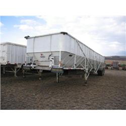 1991 FarmBed Eagle Bridge Potato Trailer - 42' self unloader