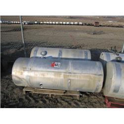 (2) Aluminum Fuel Tanks
