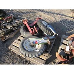 Pallet of Gauge Wheels