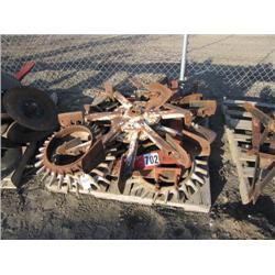 Pallet of Dammer Diker Paddles & Packer Rings