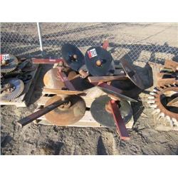 Pallet of Cutaway Discs