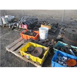 (2) Pallets of Digger Parts