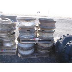 Pallet of Truck Rims
