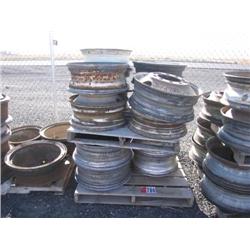 Pallet of Truck Rims