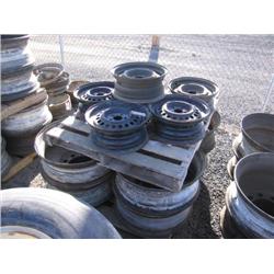 (3) Pallets of Truck Rims