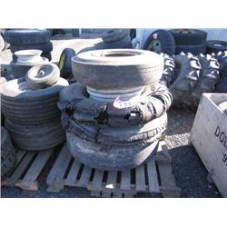 Pallet of Tires/Rims
