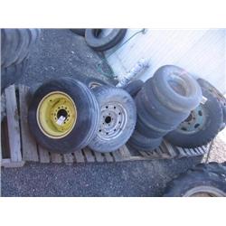 Large Misc. Lot of Pickup and Implement Tires