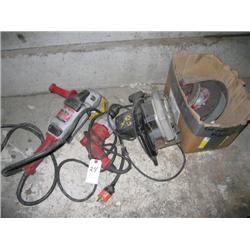 Milwaukee Angle Grinder, Milwaukee Drill, SkilSaw & Grinding Wheels
