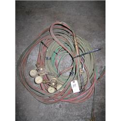 Torch Hoses & and Set of Gauges