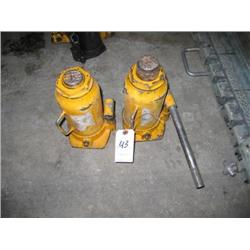 (2) Bottle Jacks