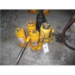 (5) Bottle Jacks