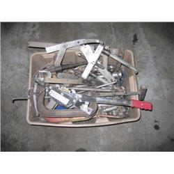 Misc. Box of Clamps, Sockets & Pullers