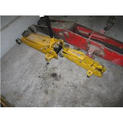 (2) Small Floor Jacks