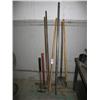 Image 1 : (2) Sledge Hammers, Rake, Shovel & Pry Bars