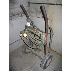 Torch Cart w/Harris Torch Set