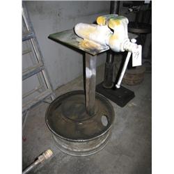 Vise on Stand