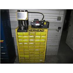 Weatherhead T400 Hydraulic Hose Machine w/5 Dies