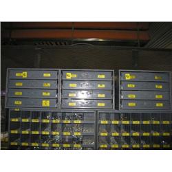 (3) Part Cabinets w/Contents