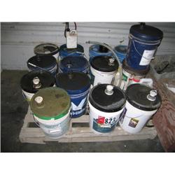 Pallet of Lubricants