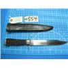 Image 1 : Bowie knife with 7" clip point blade, marked George Butler & Co. Trinity Works Sheffield   … CONSIGN