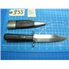 Image 2 : Bowie knife with 5 " clip point blade, ebony handle marked W.F.Co. EX   … CONSIGNOR ID # …B8