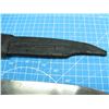 Image 17 : Bowie knife with a 10" clip point blade, no maker's mark visible, with silver wrapped rosewood handl