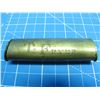 Image 2 : Antique brass double cavity shot container for 1 3/4 oz. of shot, one end marked Patent,   … CONSIGN
