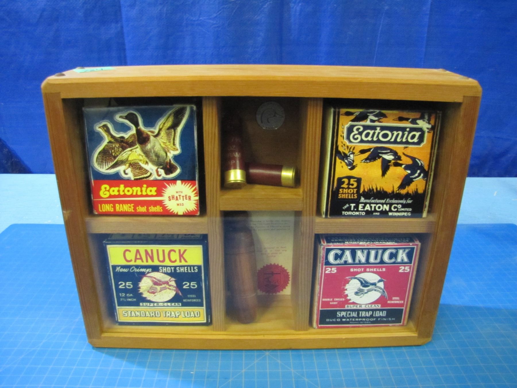 REPLICRAFT BY HADLEY -- Ducks unlimited shadow box - collector shotgun ...