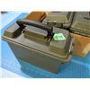 Image 2 : Three plastic ammunition boxes