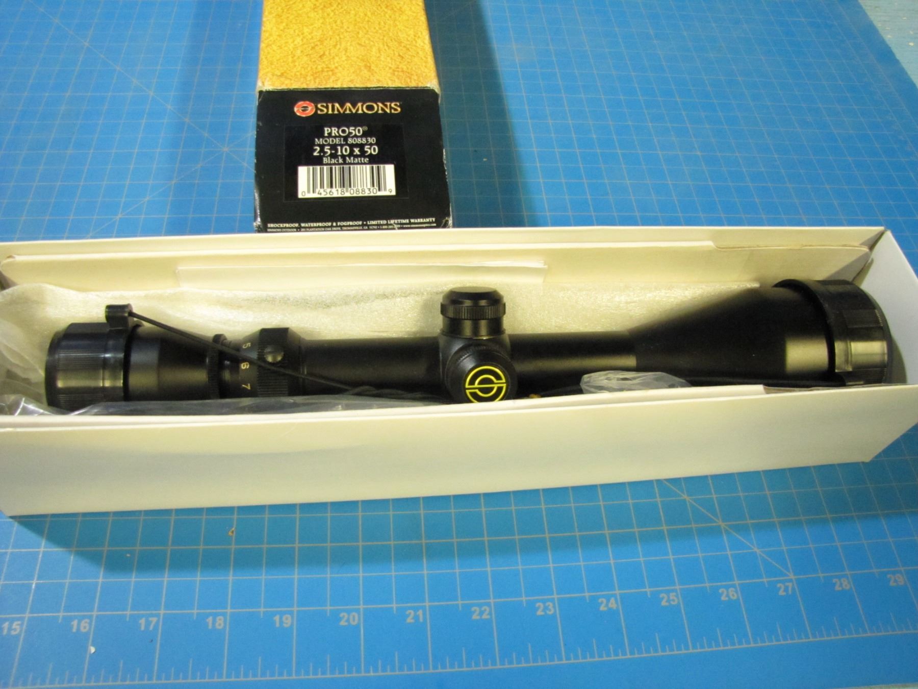 Simmons Pro50 model 808830 2.5-10x50 rifle scope