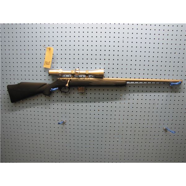 Marlin, stainless, model 882SSV,  bolt action, 22 WMR , Micro Groove barrel, with Bosch & Lomb 9x40