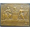 Image 2 : 1800s, France, French Education League by Borrel nd, Bronze Medal 50X64mm